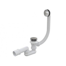 Sifons Bathtube siphon with overflow -chrome